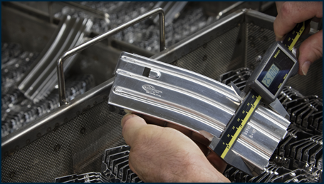 Magazine scuffing process