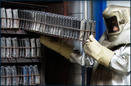 Magazine scuffing process